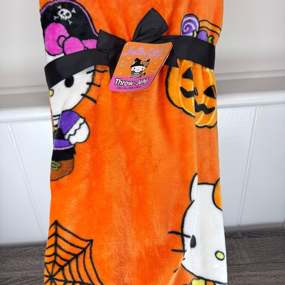 Hello Kitty Other - NEW Hello Kitty Pirate Candy Corn Halloween Throw Blanket